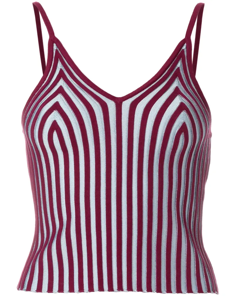 Kenzo Tanktop mit Streifen - Rot Rot