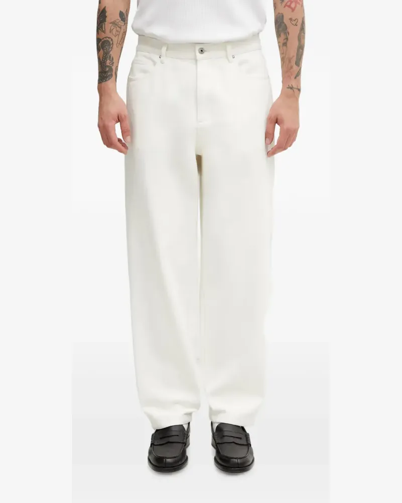 Barbour Jeans mit geradem Bein - Weiß Weiß