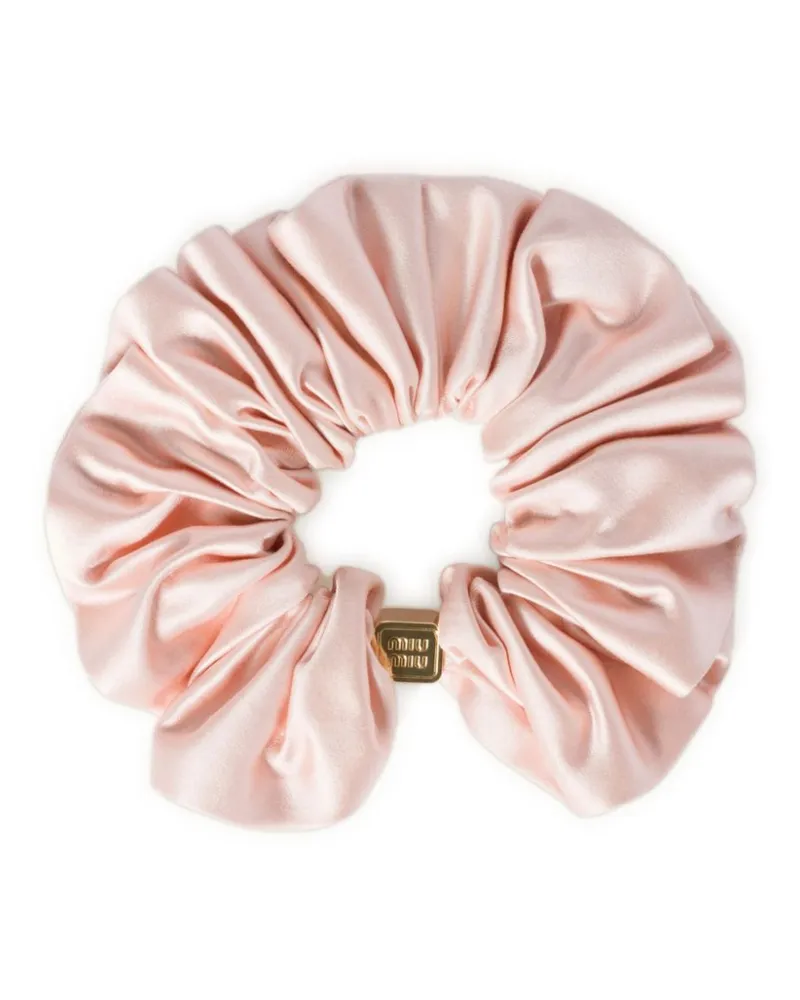 Miu Miu Haargummi aus Satin - Rosa Rosa