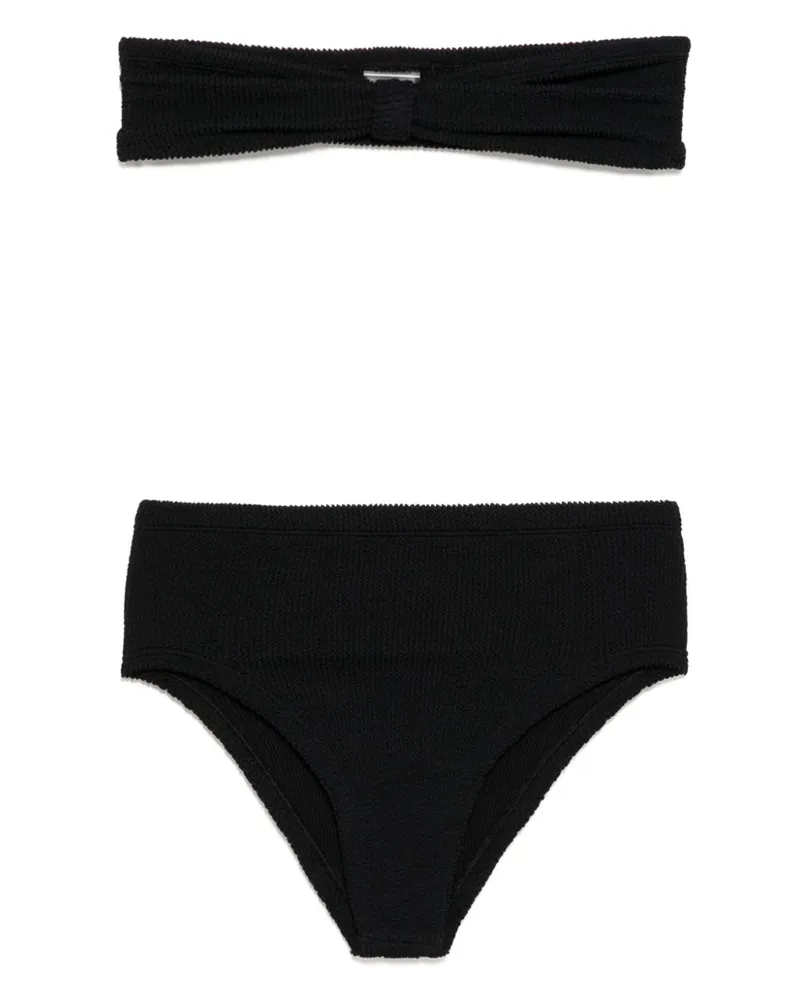 Hunza G Ruby Bikini - Schwarz Schwarz
