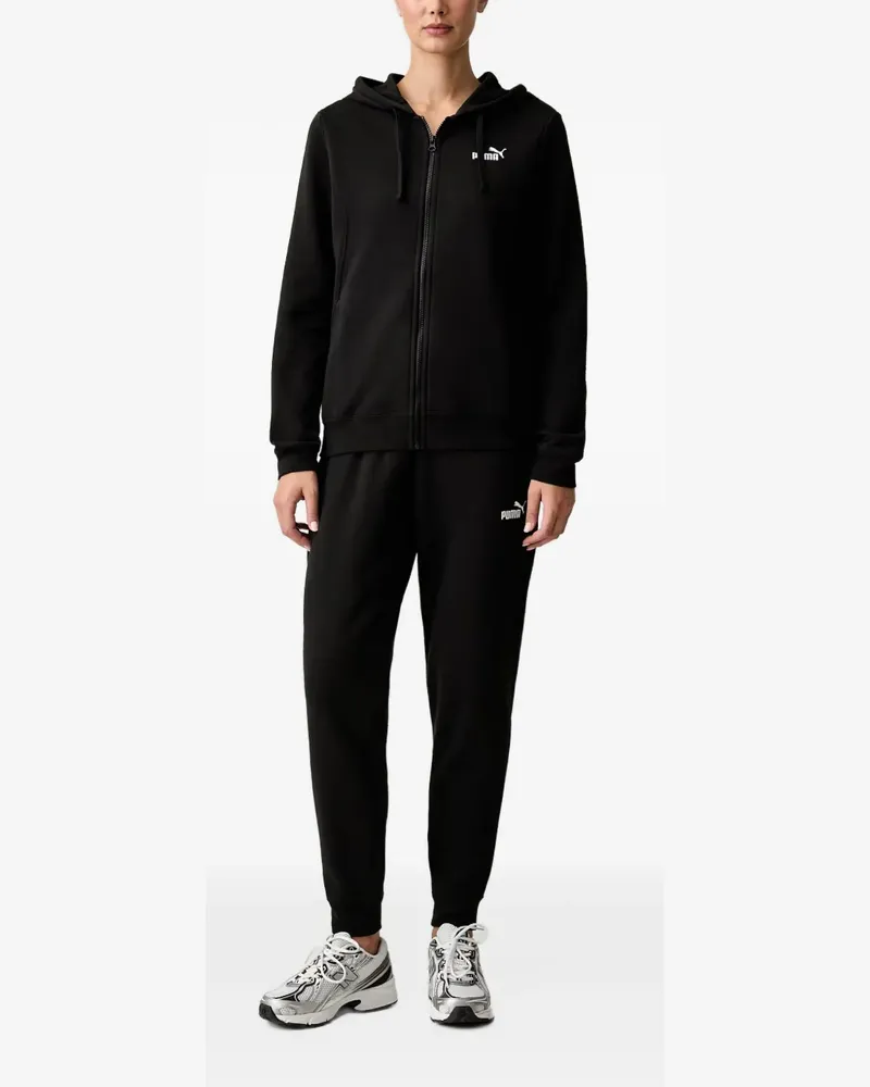 Puma Jogginganzug mit Logo-Print - Schwarz Schwarz