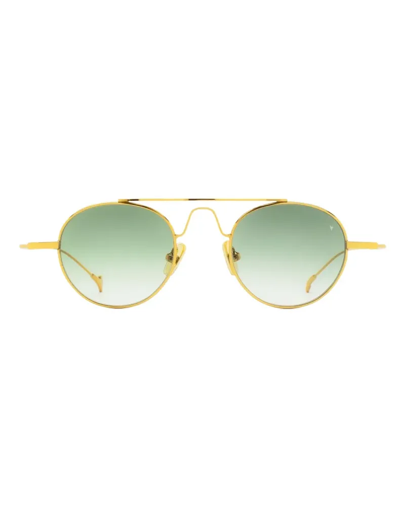 Eyepetizer Runde Tribeca Sonnenbrille - Gold Gold