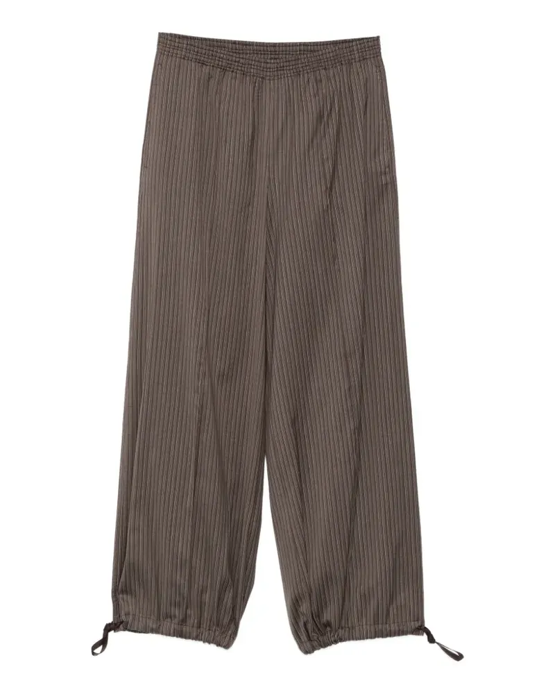 ALYSI Hose mit Nadelstreifen - Braun Braun