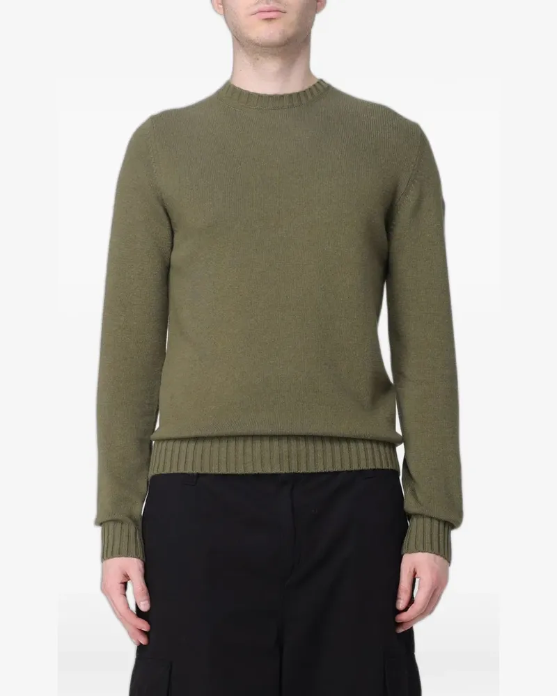Colmar Pullover mit Logo-Patch - Grün Grün