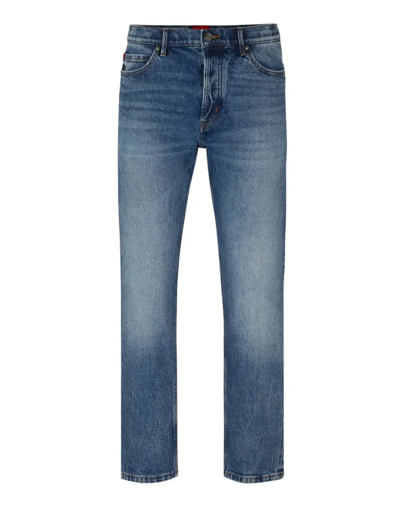 HUGO BOSS button-fastening jeans - Blau Blau