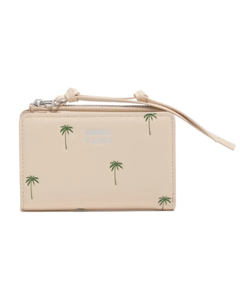 BIMBA Y LOLA Palms Portemonnaie - Nude Nude