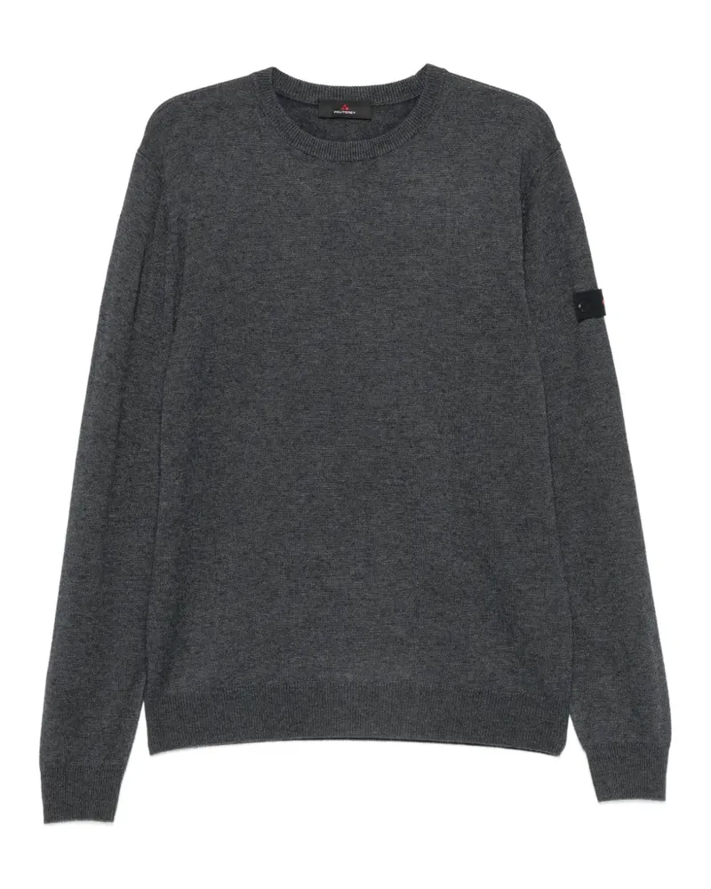 Peuterey Pullover mit Logo-Patch - Grau Grau