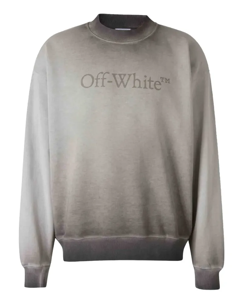 OFF-WHITE Sweatshirt mit Logo-Print - Grau Grau