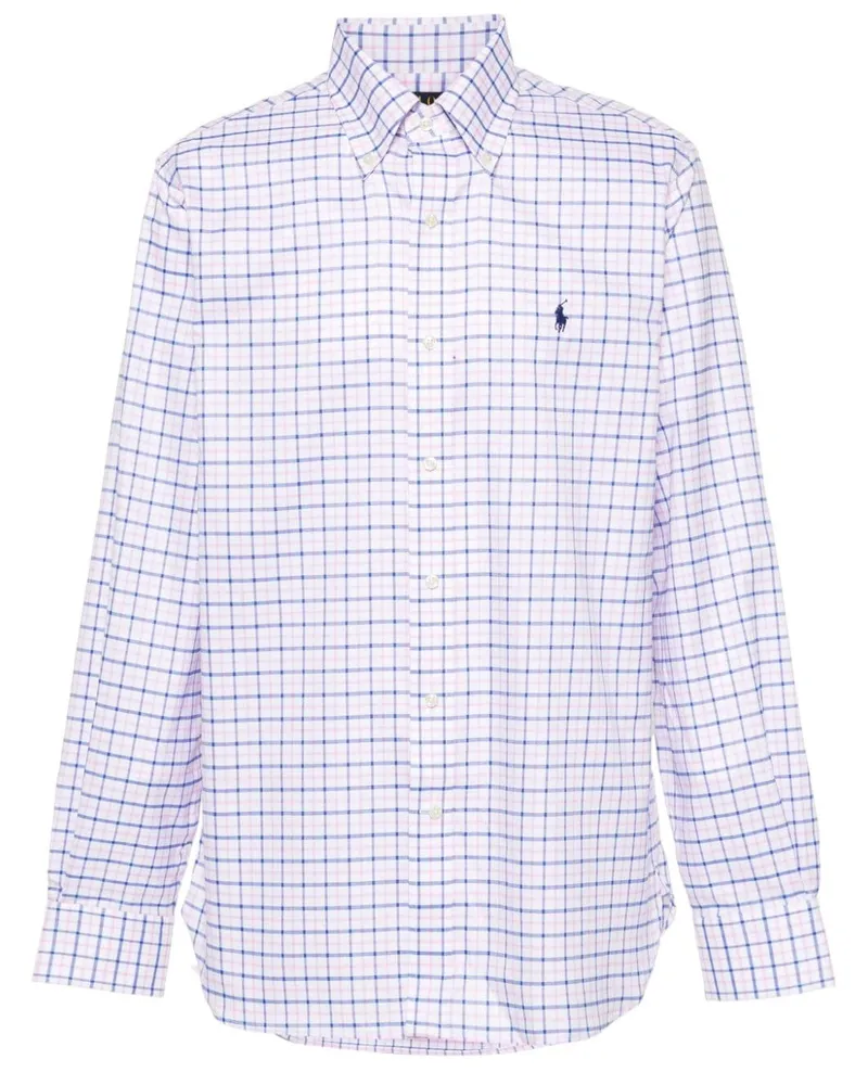 Ralph Lauren Hemd mit Polo Pony-Stickerei - Weiß Weiß