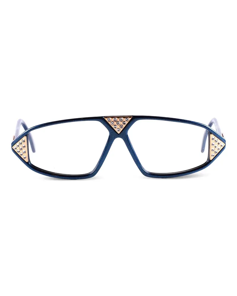 CAZAL Brille mit Kristallen - Blau Blau
