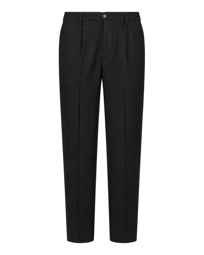 Briglia 1949 Portofino Hose mit Falten - Schwarz Schwarz