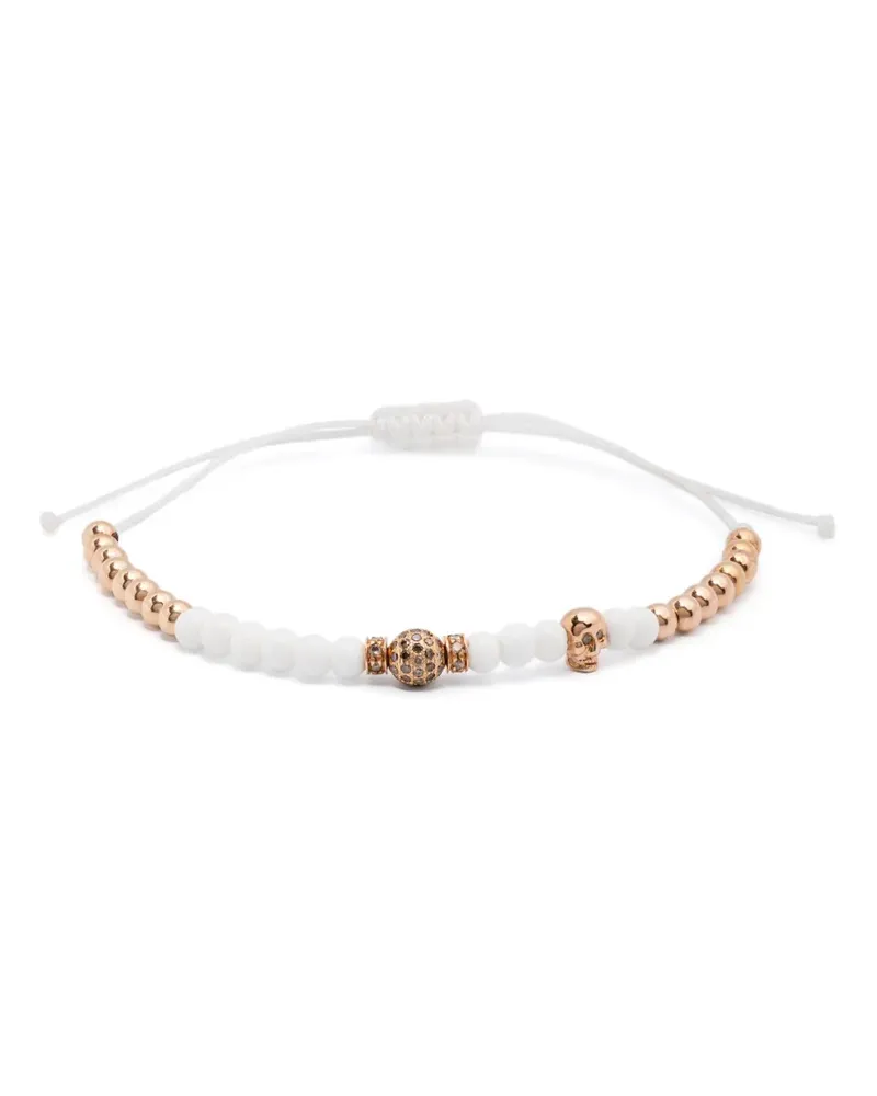 ANIL ARJANDAS Armband mit 18kt Rotgoldperlen und Diamanten - Rosa Rosa