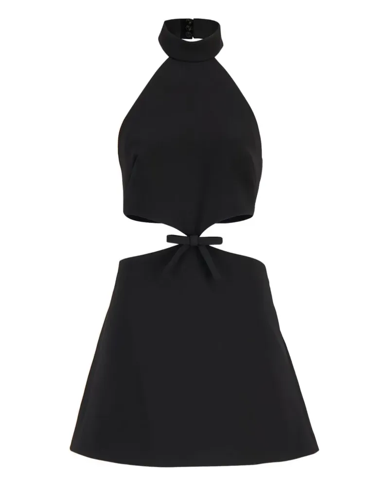 Casablanca Paris Neckholder-Minikleid - Schwarz Schwarz