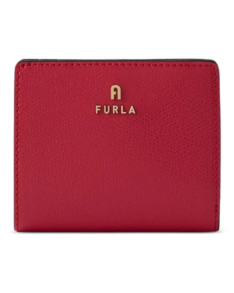 Furla Camelia grained-leather wallet - Rot Rot