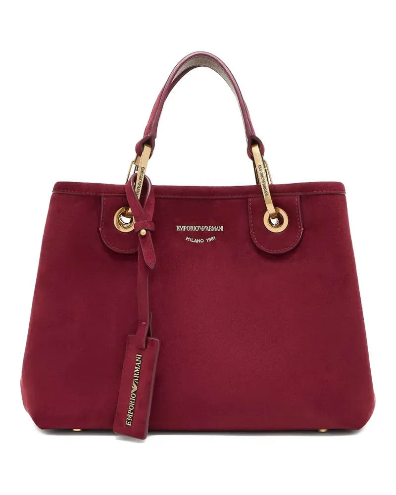 Emporio Armani Klassische Tote Bag - Rot Rot