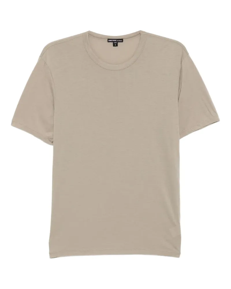 James Perse Luxe Lotus T-Shirt - Braun Braun