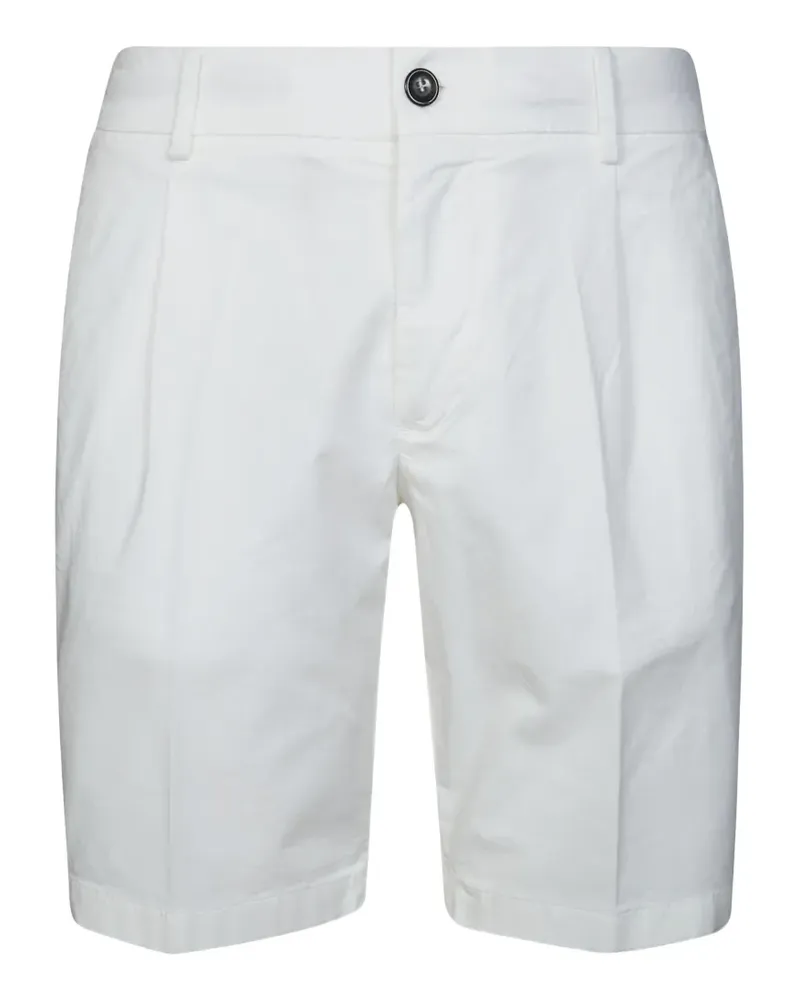 Be Able pleated Bermuda shorts - Weiß Weiß