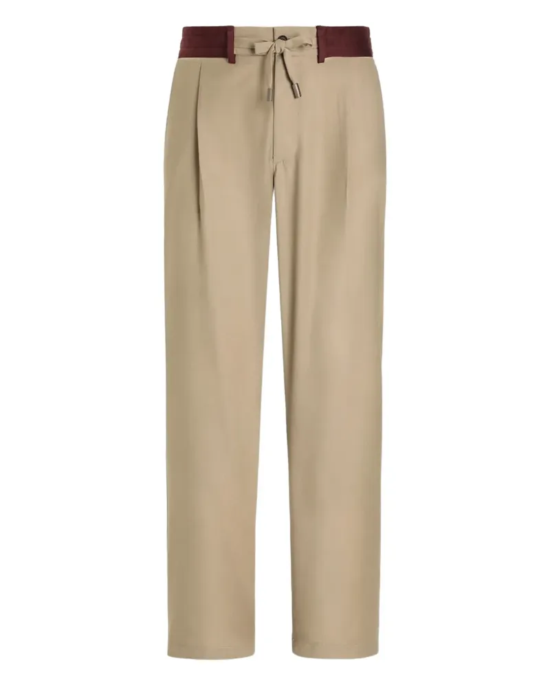 Dolce & Gabbana Hose mit Kordelzug - Nude Nude
