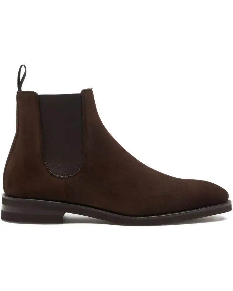 Bally Scribe Un Stiefel aus Wildleder - Braun Braun