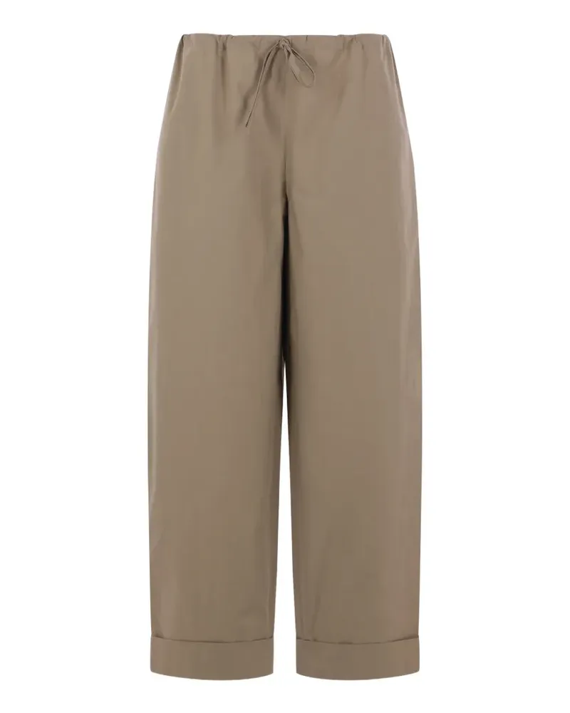 The Row Delano elasticated-waist trousers - Grün Grün