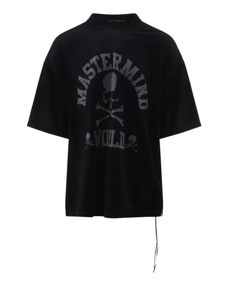 Mastermind World skull graphic T-shirt - Schwarz Schwarz