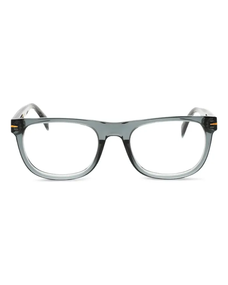 EYEWEAR by DAVID BECKHAM Brille mit eckigem Gestell - Grau Grau