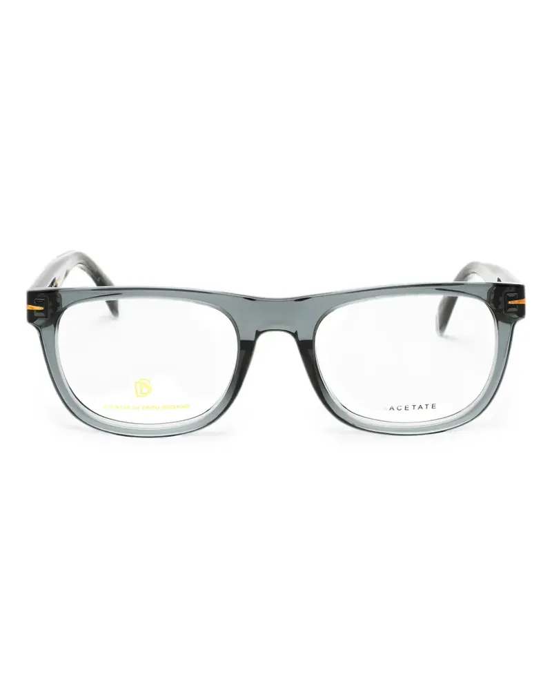 EYEWEAR by DAVID BECKHAM rectangle-frame glasses - Grau Grau