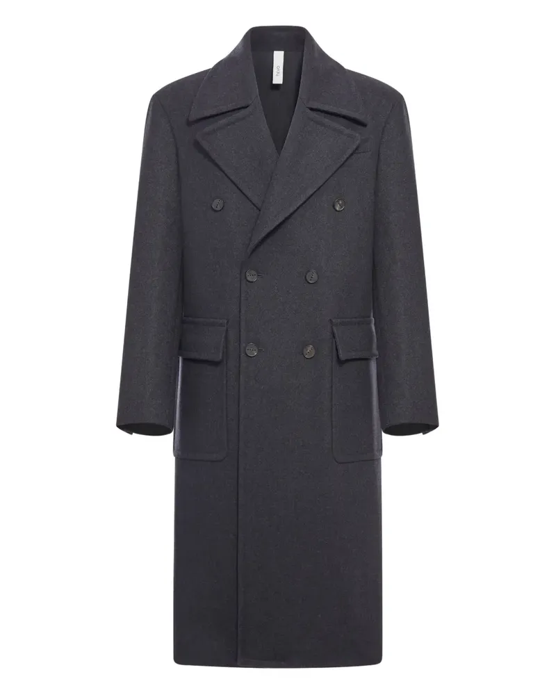 Hevò herringbone coat - Grau Grau