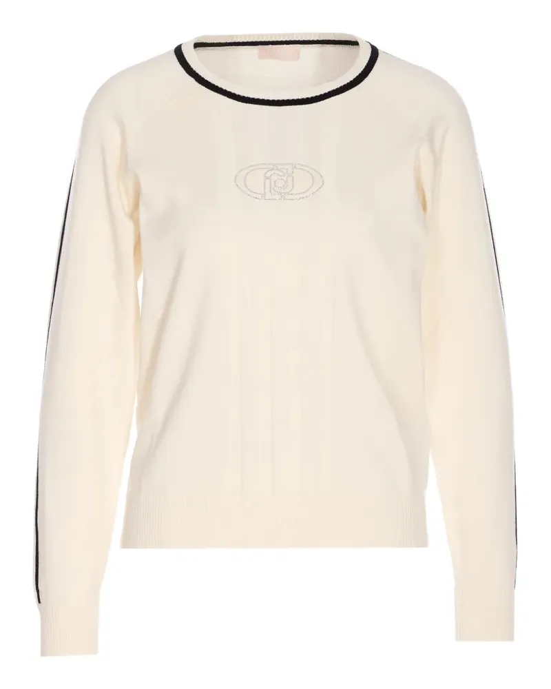 Liu Jo Pullover mit Kristallen - Nude Nude