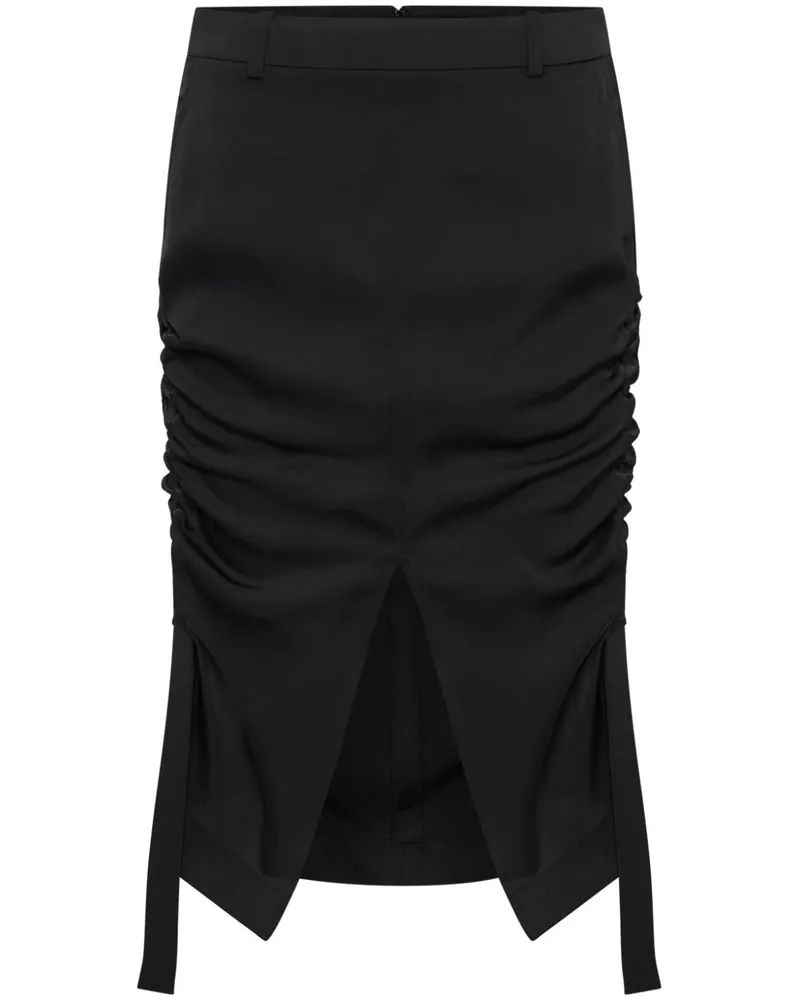 Dion Lee Cinch' Midirock - Schwarz Schwarz