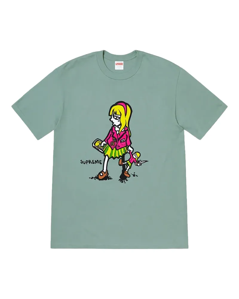 Supreme Being Suzie Switchblade T-Shirt mit Print - Grün Grün