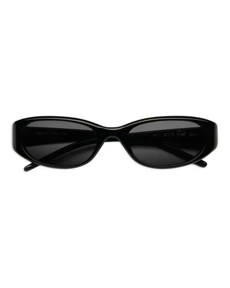 CHIMI Dele oval-frame sunglasses - Schwarz Schwarz