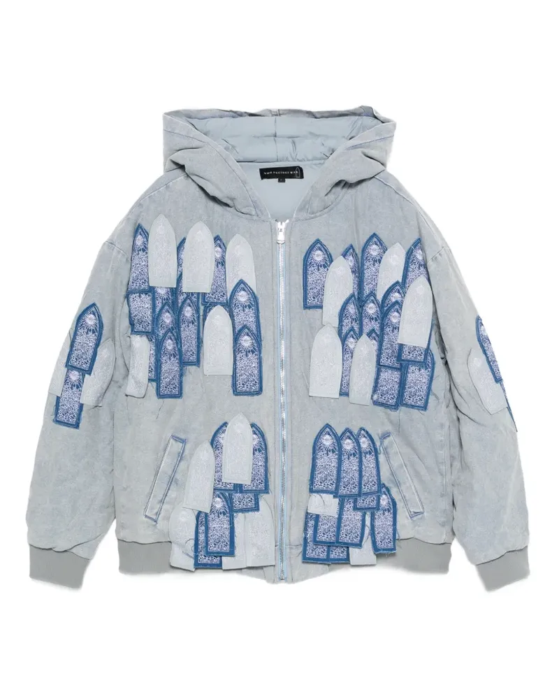 WHO DECIDES WAR Fly Away Work Jacke - Blau Blau