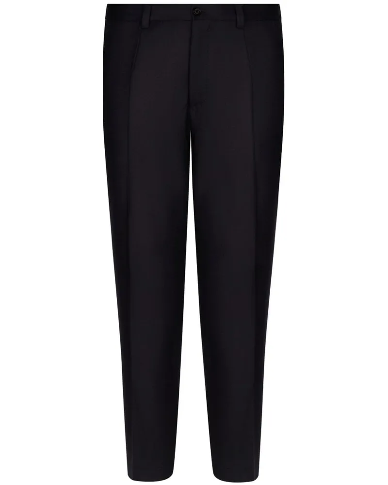 Dolce & Gabbana Klassische Flanellhose - Blau Blau