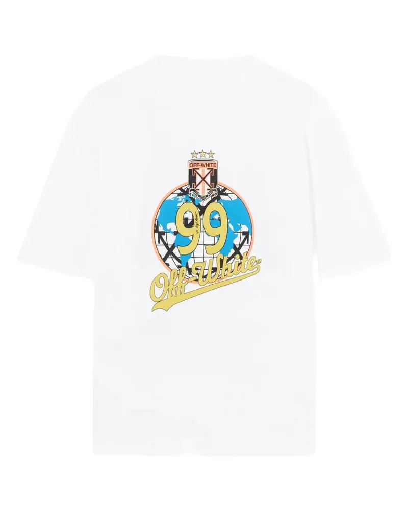 OFF-WHITE Soccer '26 Skate T-Shirt - Weiß Weiß