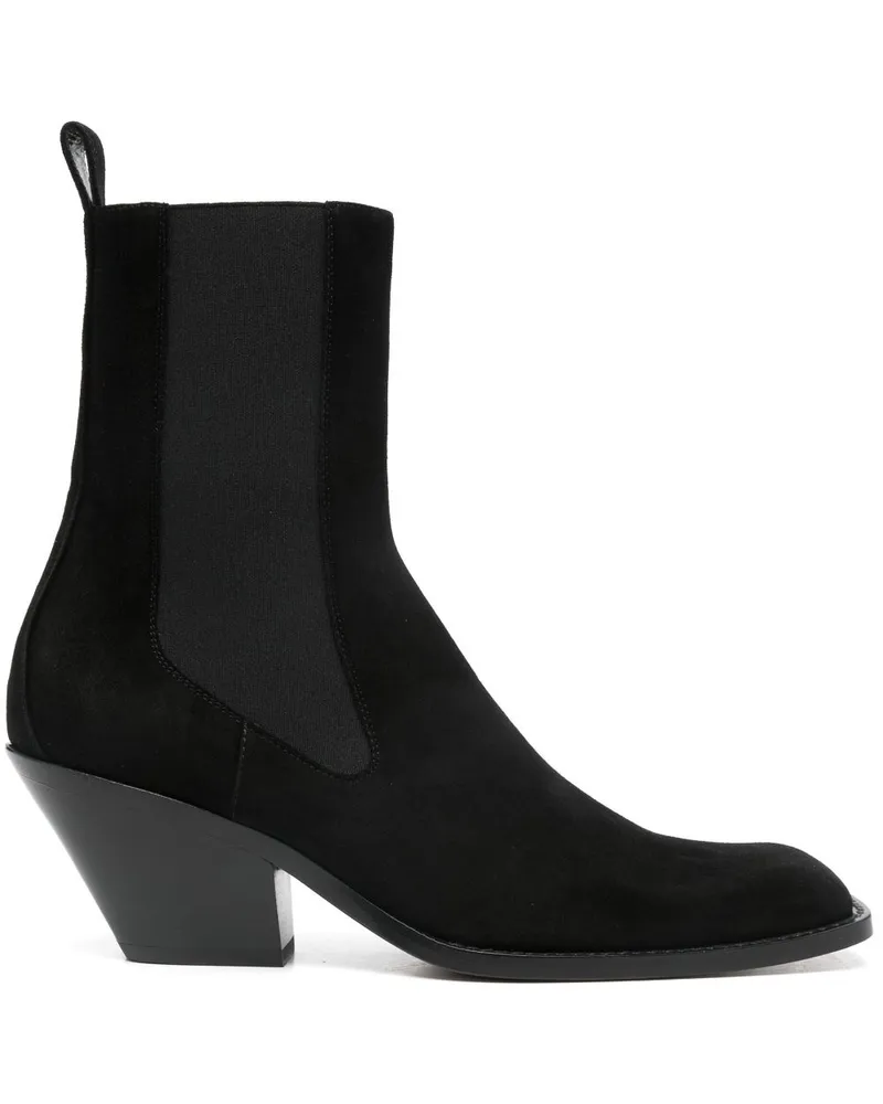 KHAITE Austin Stiefeletten 65mm - Schwarz Schwarz