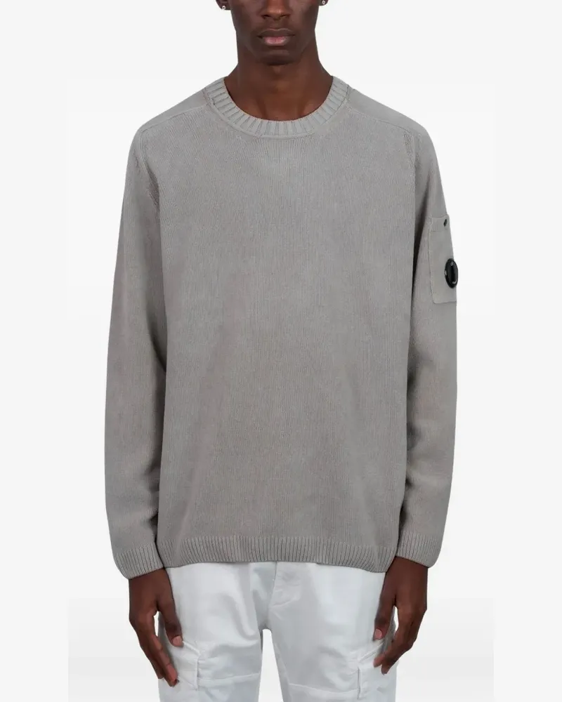 C.P. Company crew-neck long-sleeve sweater - Grau Grau