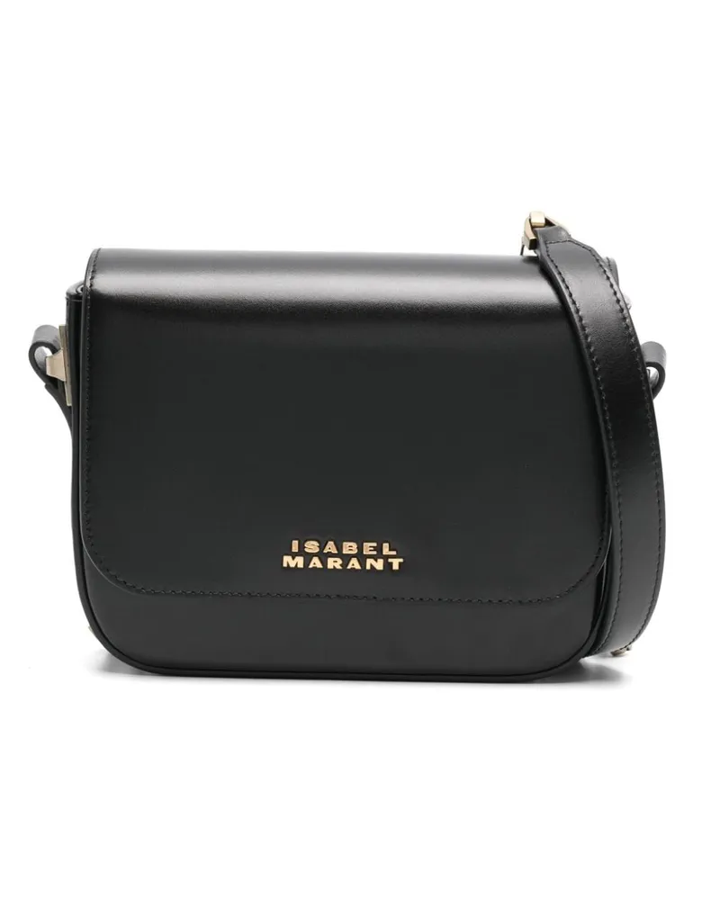 Isabel Marant Kleine Lizza Umhängetasche - Schwarz Schwarz