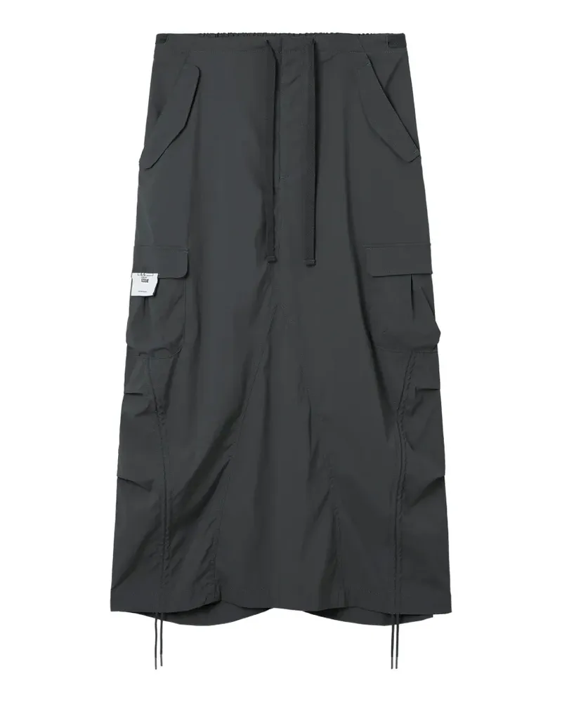 Izzue Cargo-Rock mit Kordelzug - Grau Grau