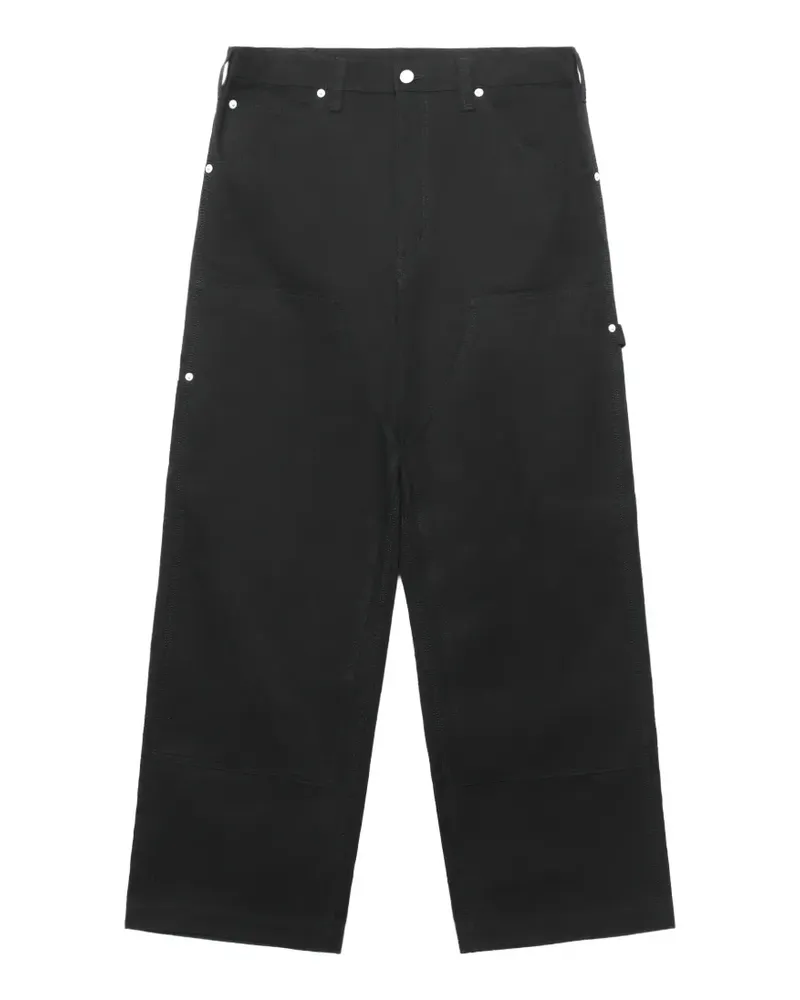 Comme des Garçons belt-loop straight-leg cargo pants - Schwarz Schwarz