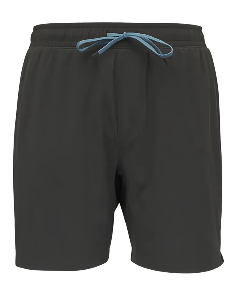 Faherty drawstring-waist swim shorts - Schwarz Schwarz