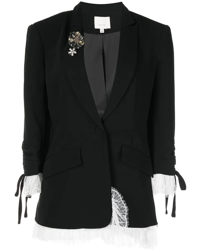 Cinq à Sept Roxie Blazer Schwarz