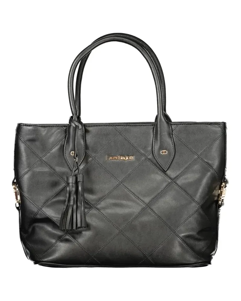 Laura Biagiotti Jalene tassel-detail tote bag - Schwarz Schwarz