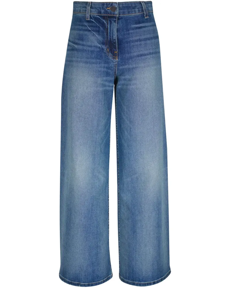 Nili Lotan Jeans mit weitem Bein - Blau Blau