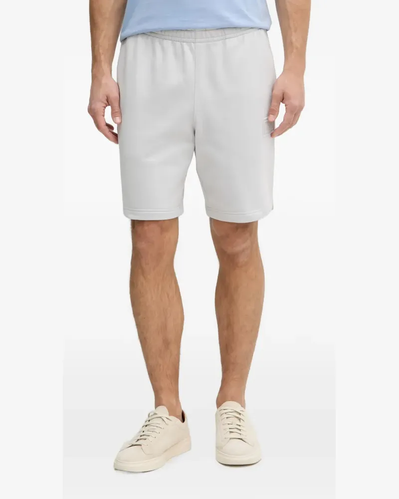 Lacoste logo-patch shorts - Grau Grau