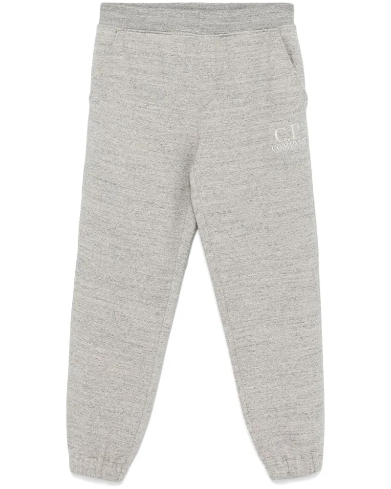 C.P. Company Jogginghose mit Logo-Stickerei - Grau Grau