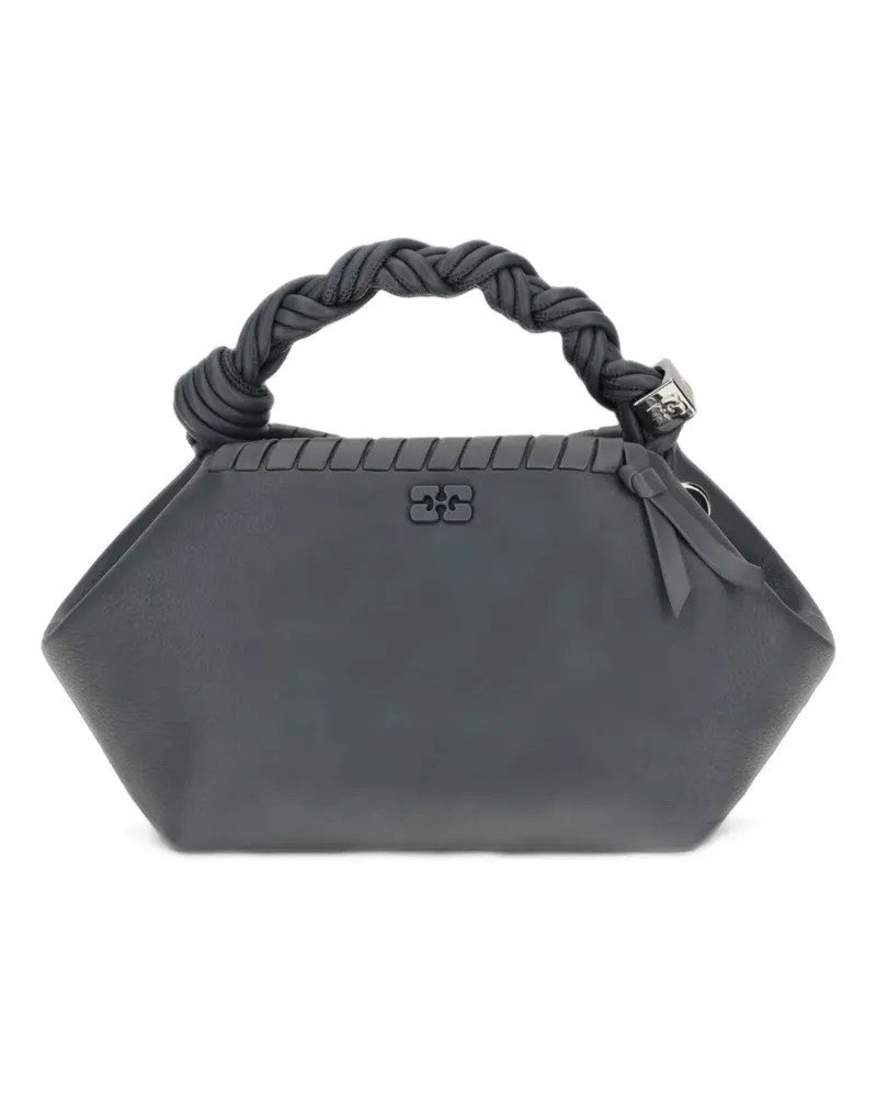 Ganni Kleiner Bou Tresse Tote Bag - Grau Grau