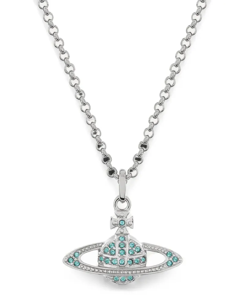 Vivienne Westwood Mini Bas Relief pendant necklace - Silber Silber