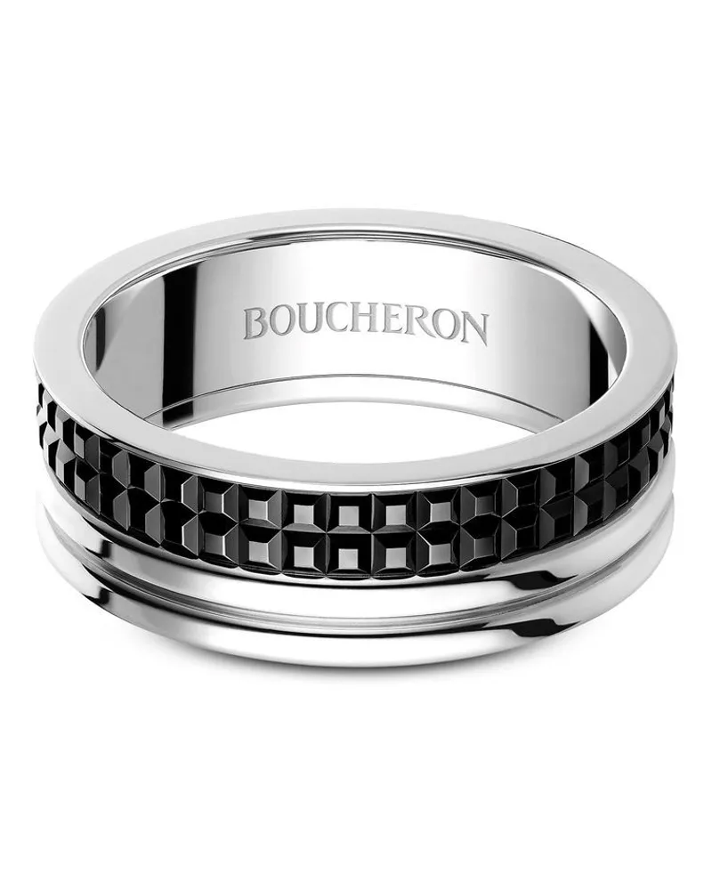 Boucheron 18kt Quatre Classique Weißgoldring Silber