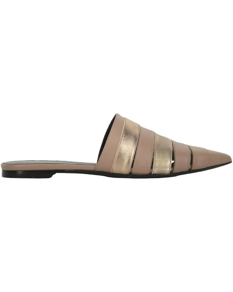 Fabiana Filippi Sabot Mules - Braun Braun
